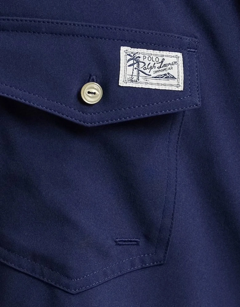 Navy Traveler Swim Shorts