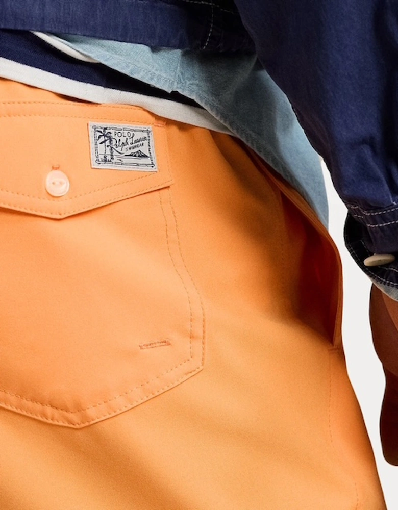 Bright Orange Traveler Swim Shorts