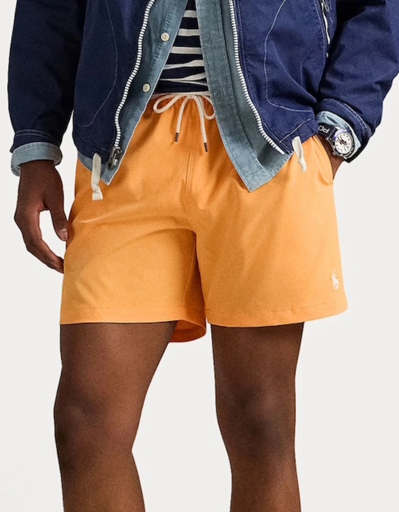 Bright Orange Traveler Swim Shorts