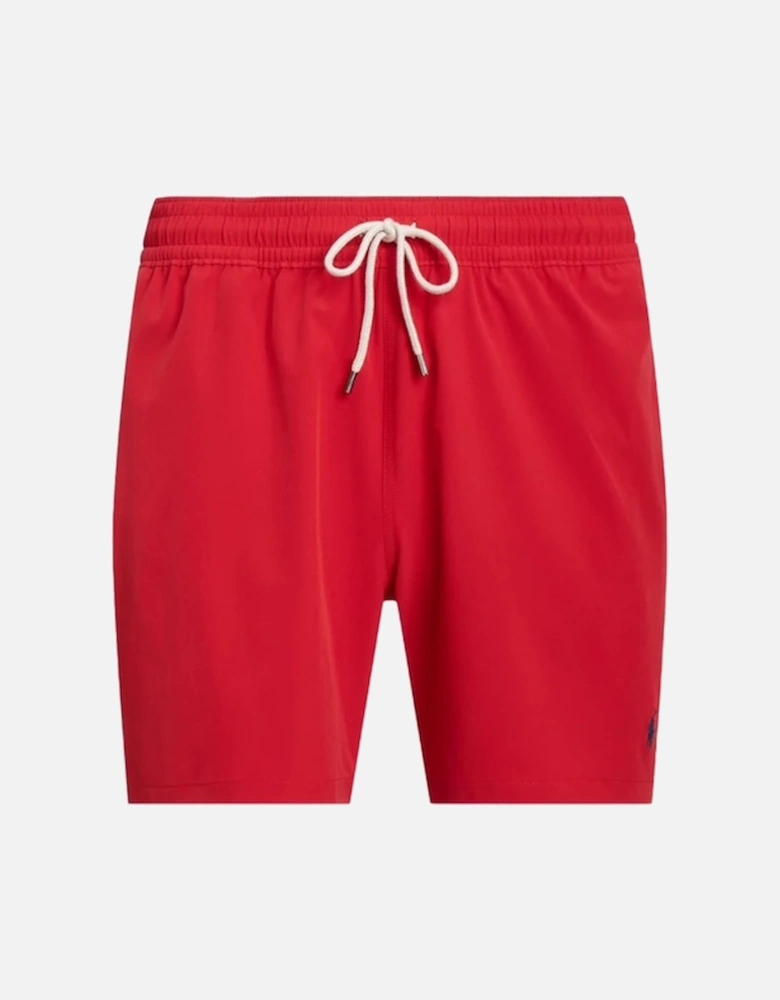 Red Traveler Swim Shorts
