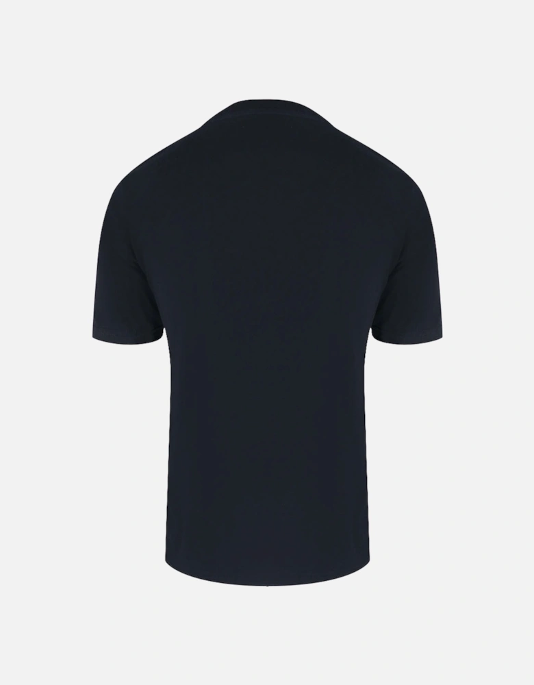 Active Small Pocket Black T-Shirt