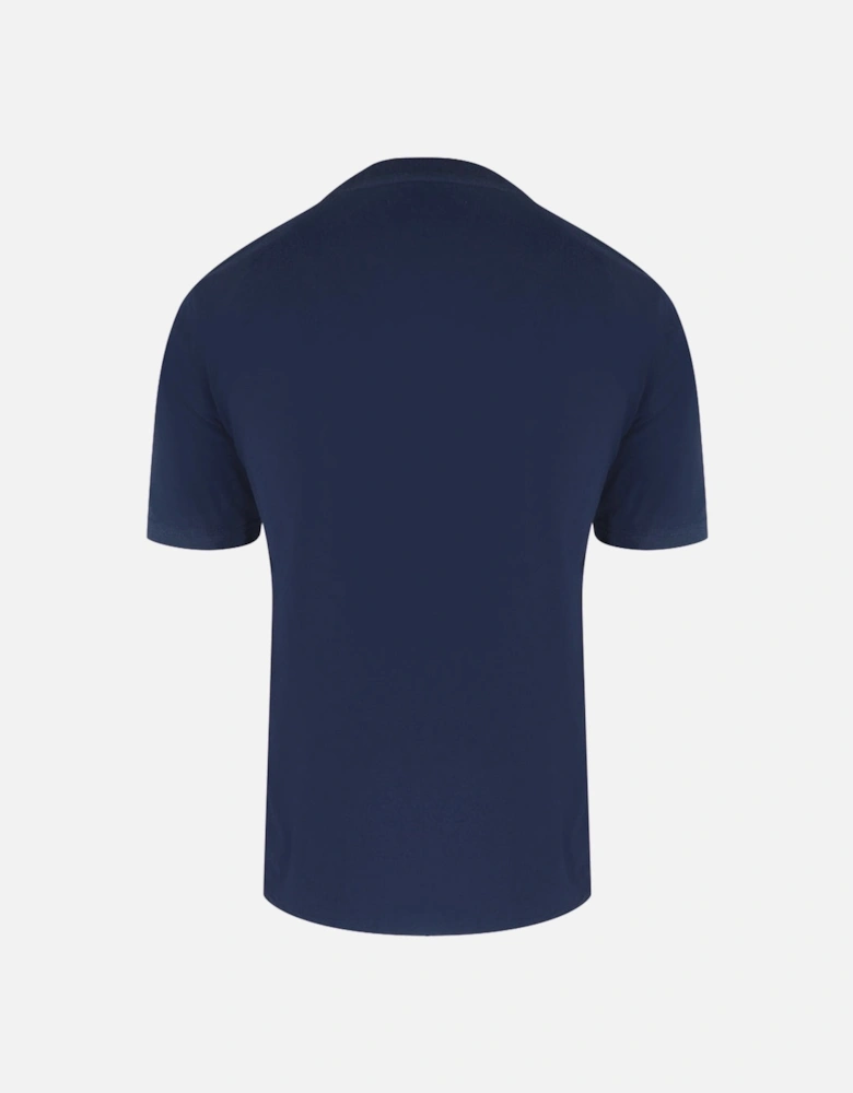 Active Small Pocket Navy Blue T-Shirt