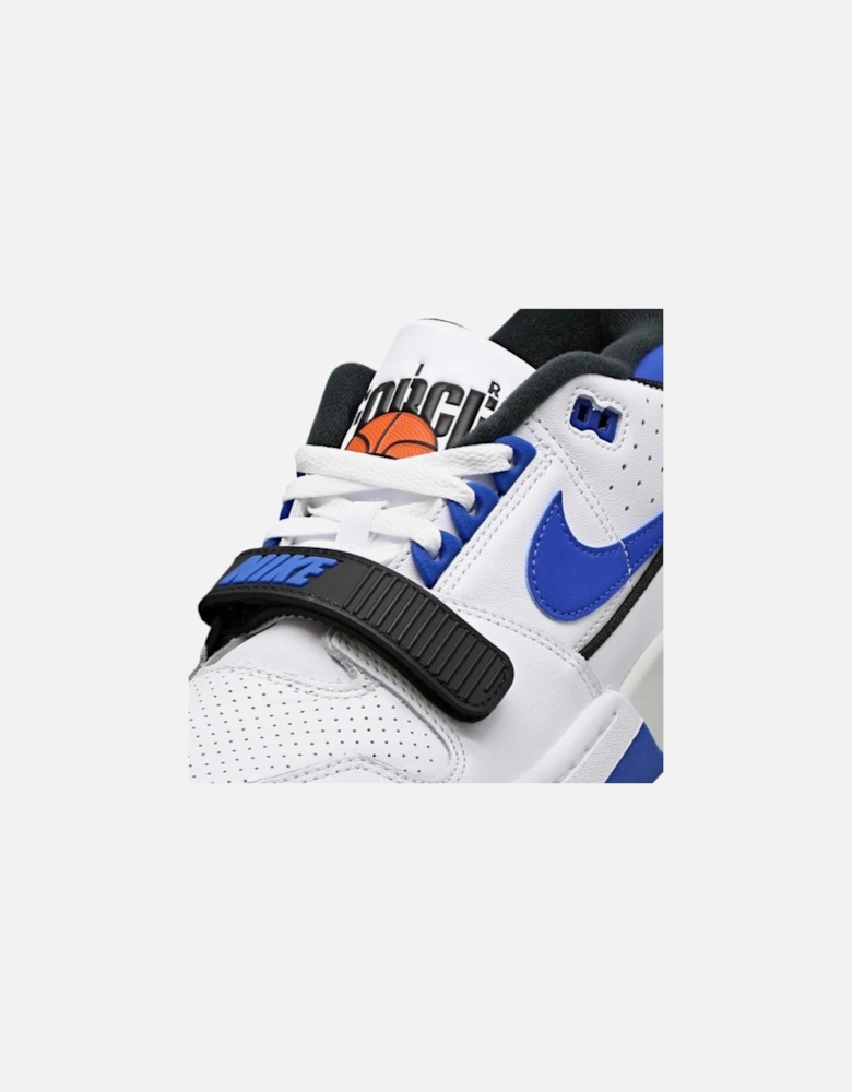 Nike Air Force Blue Detail White Sneakers