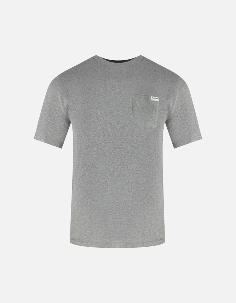 Active Small Pocket Light Grey T-Shirt