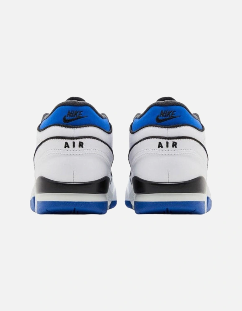 Nike Air Force Blue Detail White Sneakers