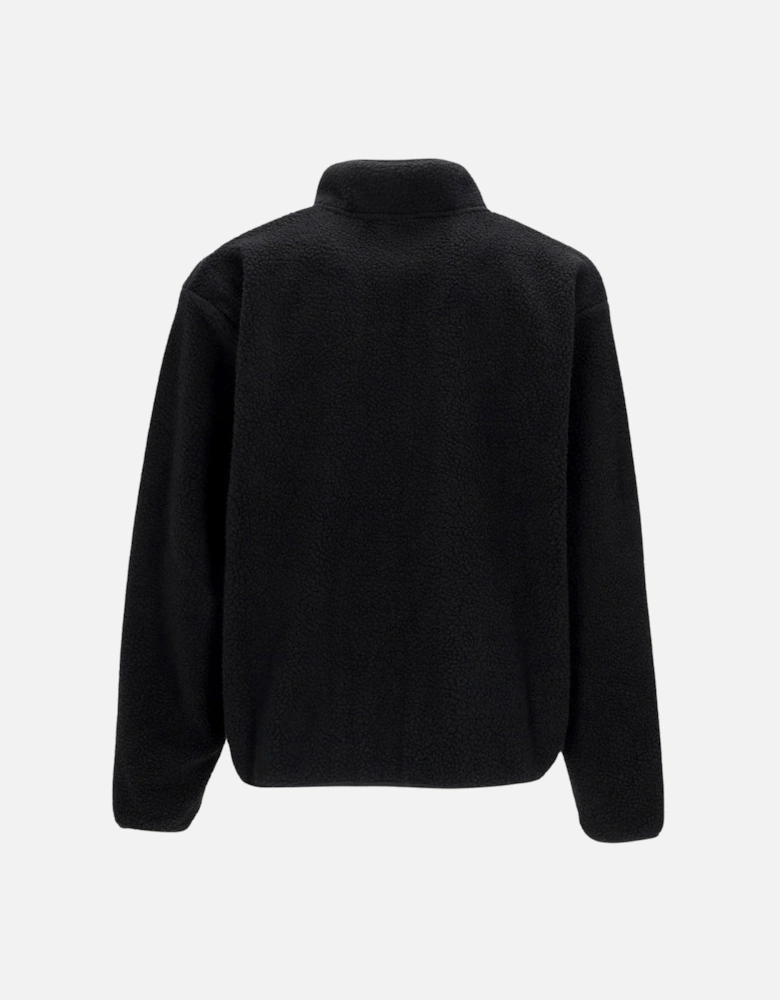 Black Sherpa Fleece