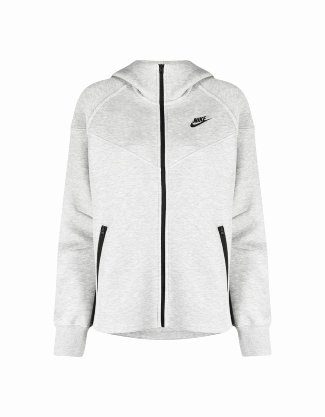 Zip-Up Light Grey Hoodie, 4 of 3
