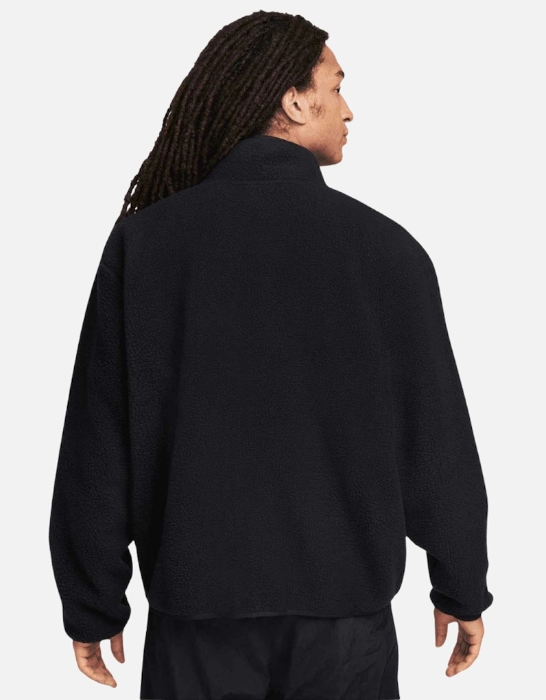 Black Sherpa Fleece