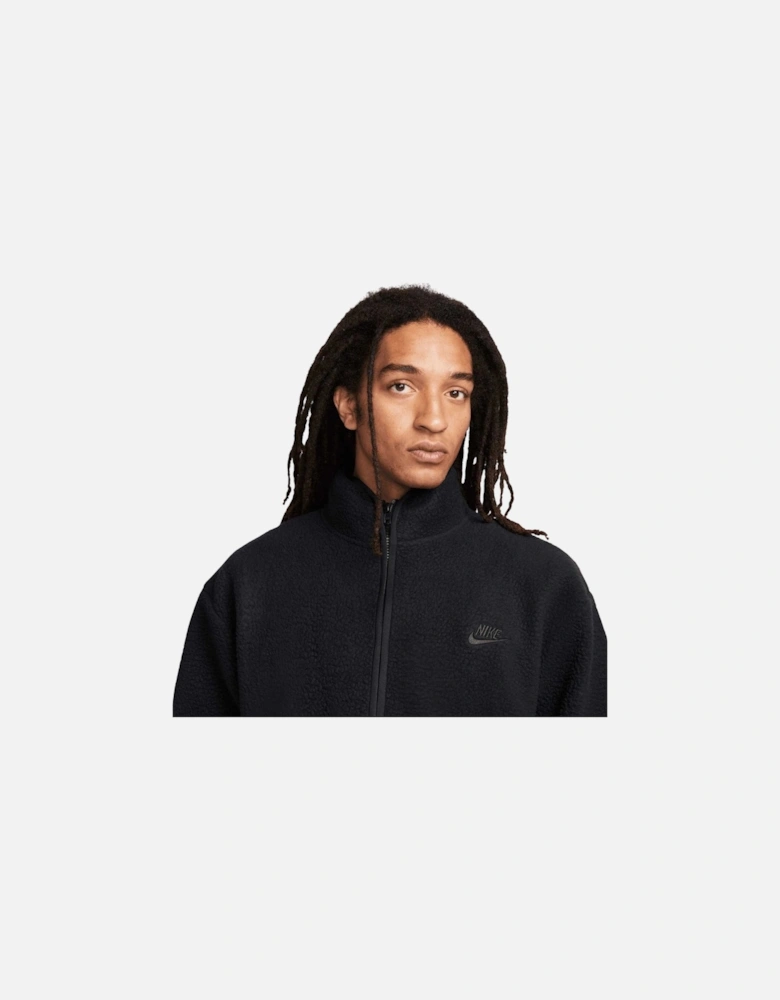 Black Sherpa Fleece