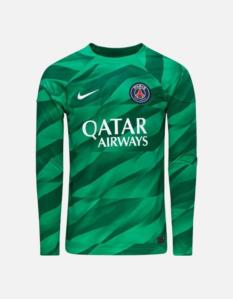 PSG Green Long Sleeve Goalkeeper Top