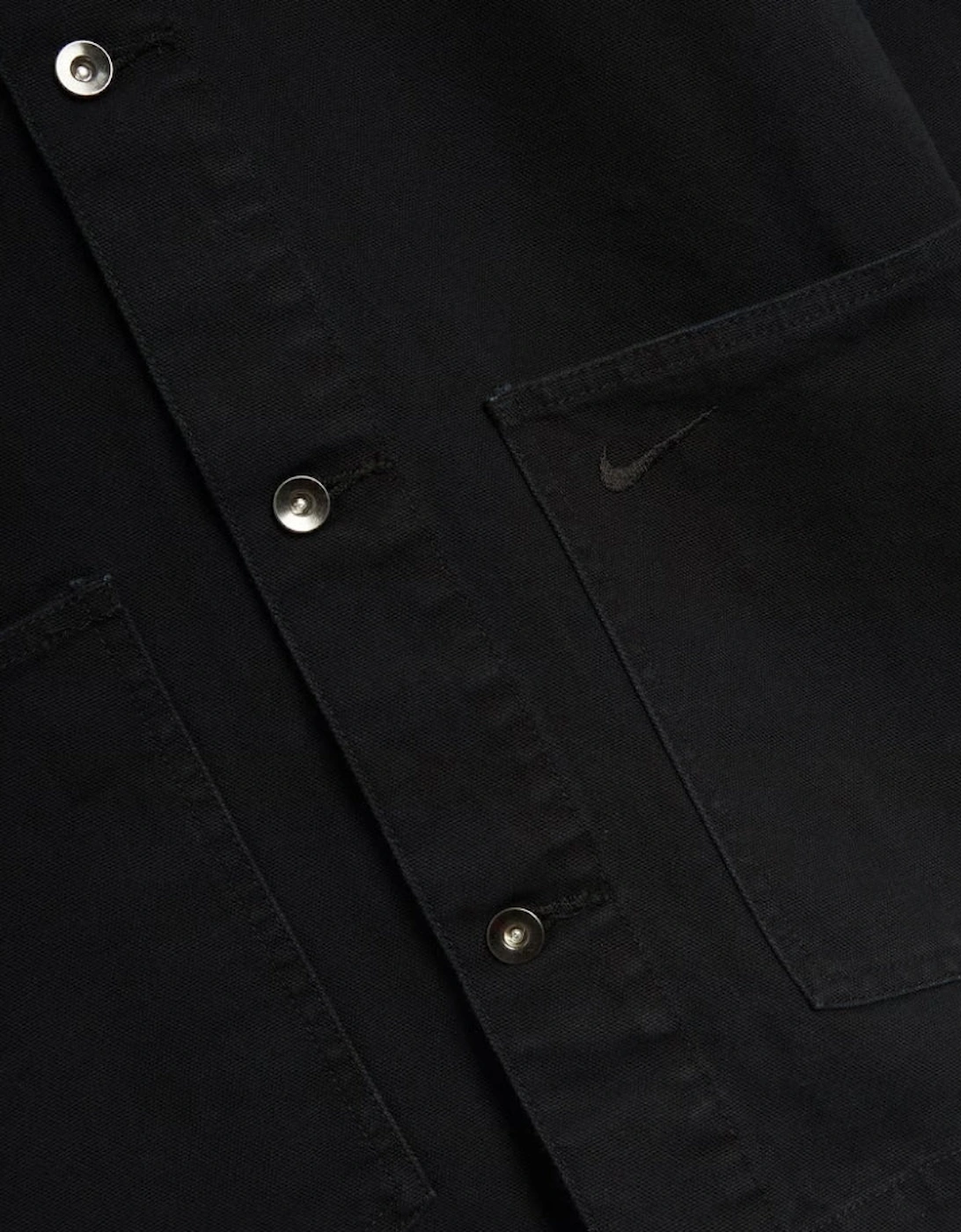 Plain Black Overshirt