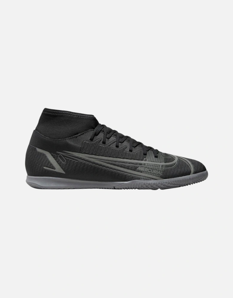 Superfly 8 Club Black Indoor Football Shoes