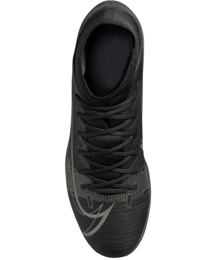 Superfly 8 Club Black Indoor Football Shoes