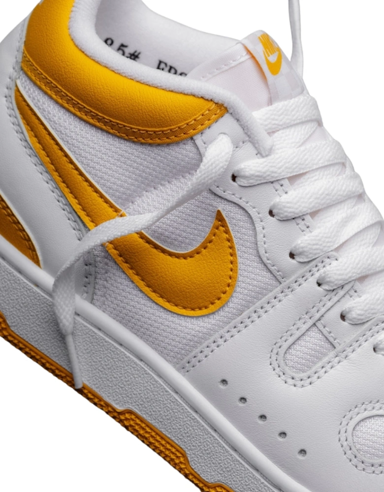 Attack QS SP Yellow Detail White Sneakers