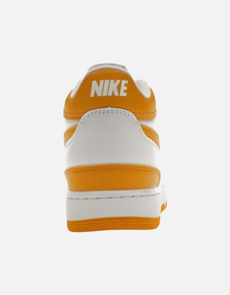 Attack QS SP Yellow Detail White Sneakers