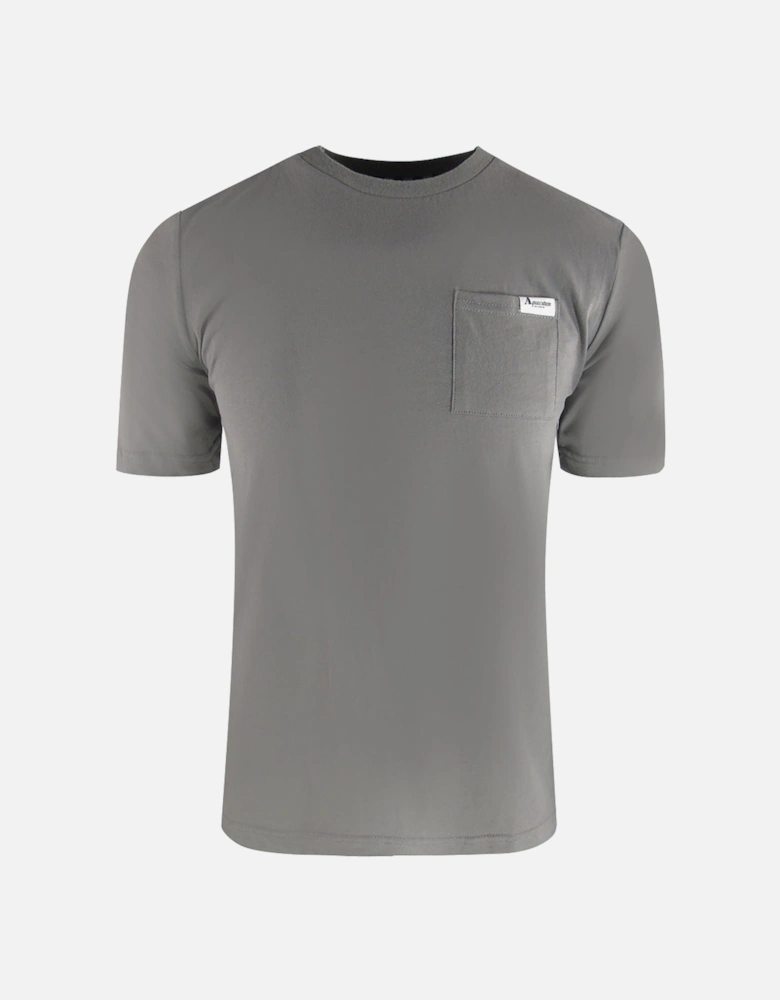 Active Small Pocket Grey T-Shirt
