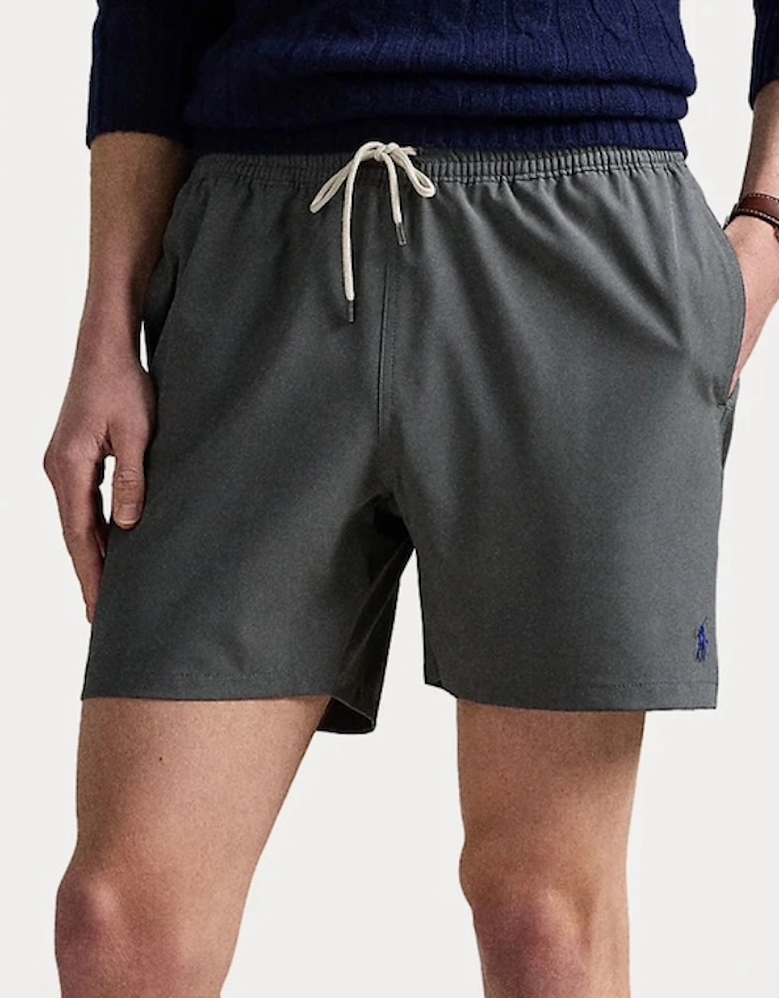 Charcoal Grey Traveler Swim Shorts