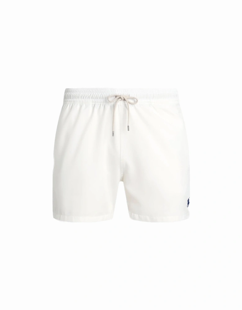 White Traveler Swim Shorts