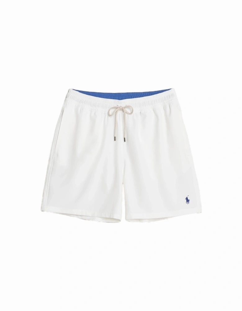 White/Blue Short Traveler Swim Shorts