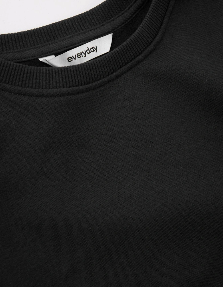 Boys Crew Sweatshirt - Black