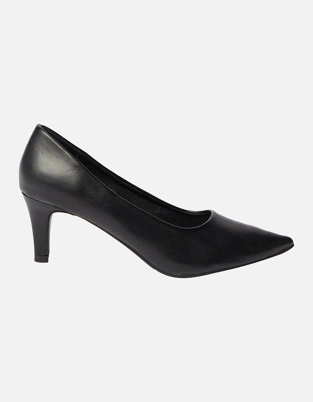 Womens/Ladies Dora Kitten Heel Court Shoes, 4 of 3