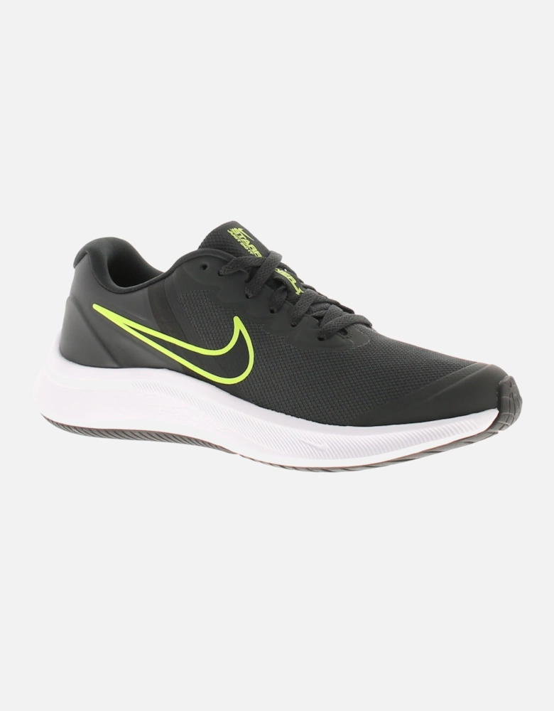 Junior Boys Trainers Star Runner 3 GS Lace Up assorted UK Size