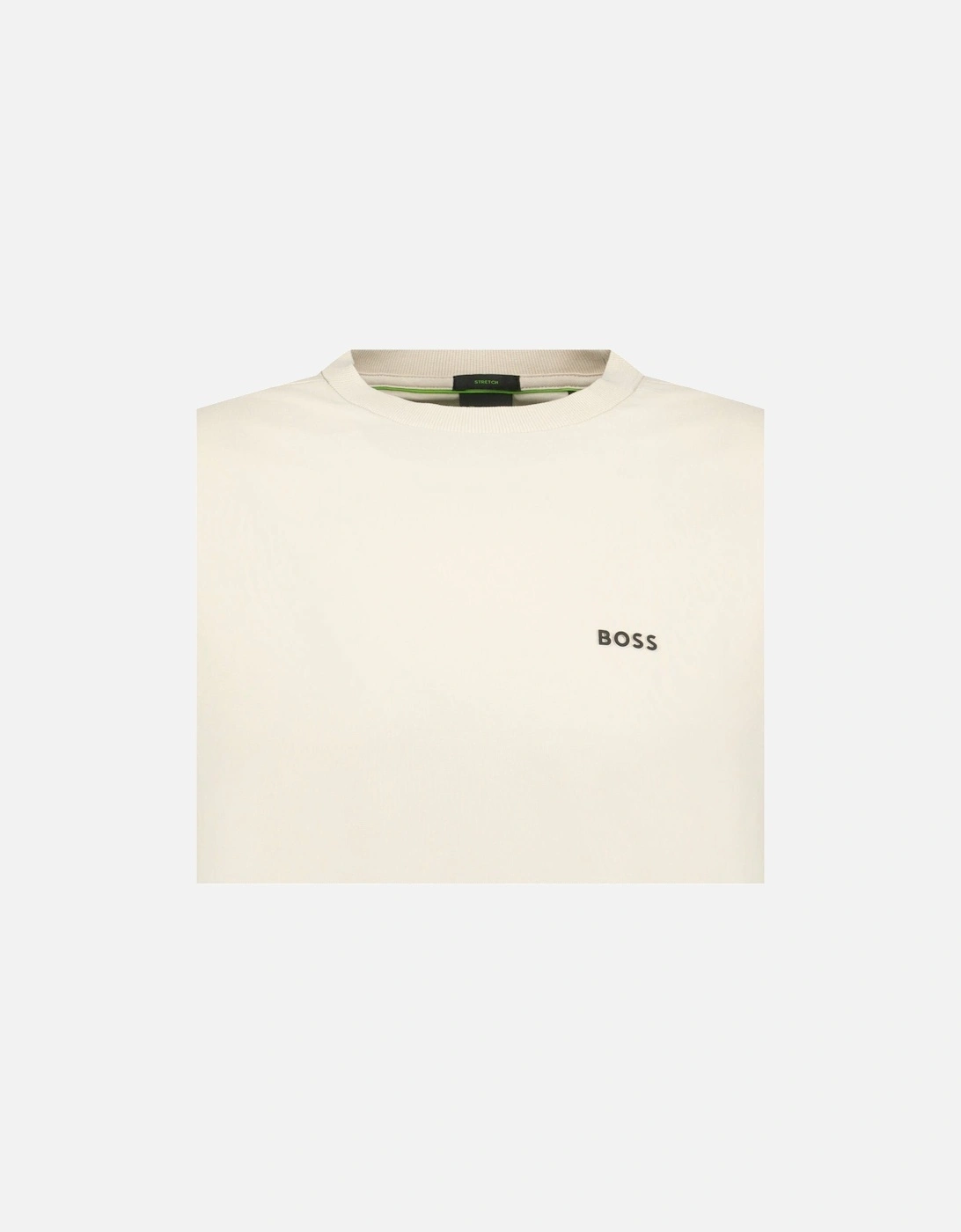 Active Logo-Print T-Shirt Beige
