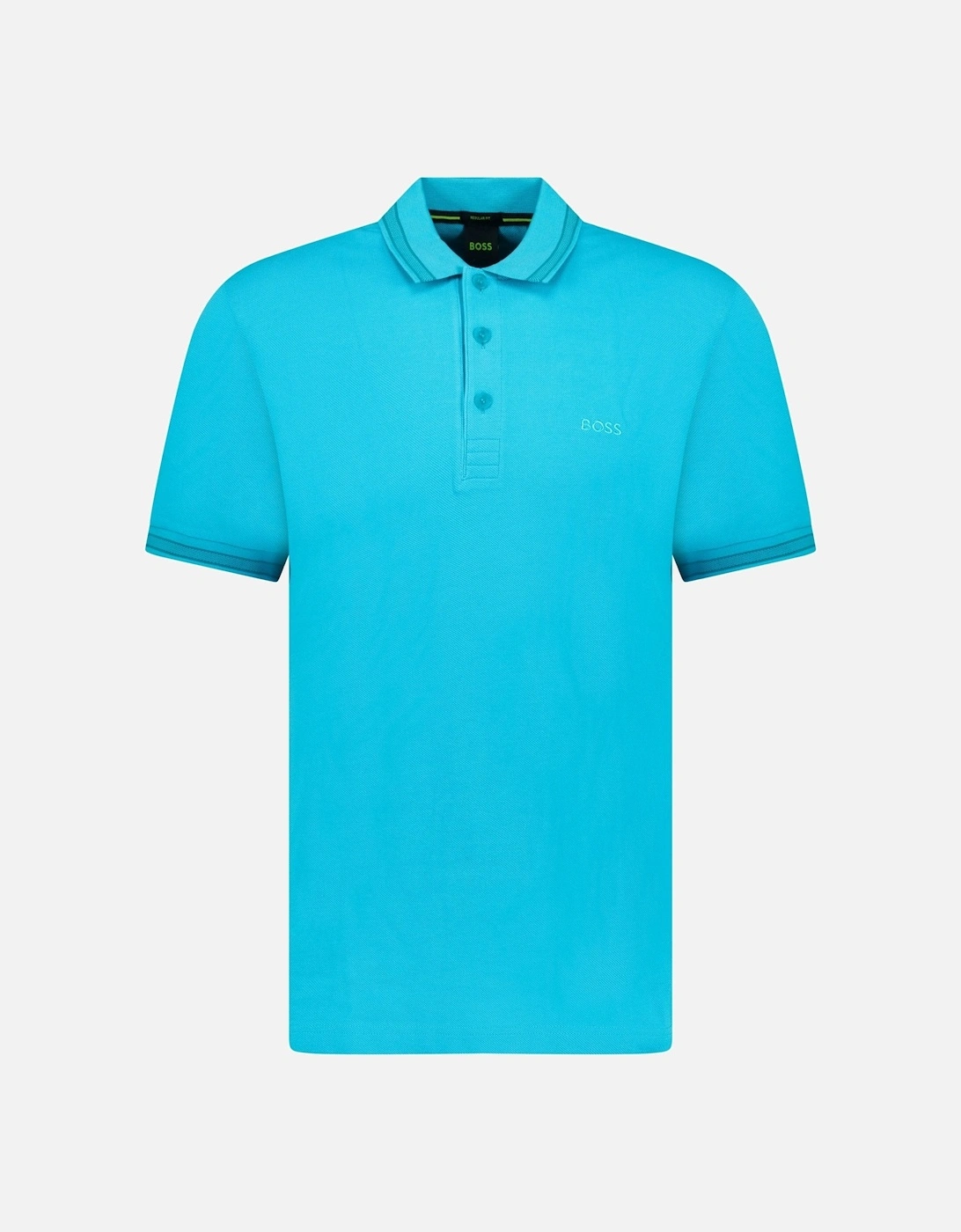 Paddy Polo Shirt Light Turquoise, 3 of 2