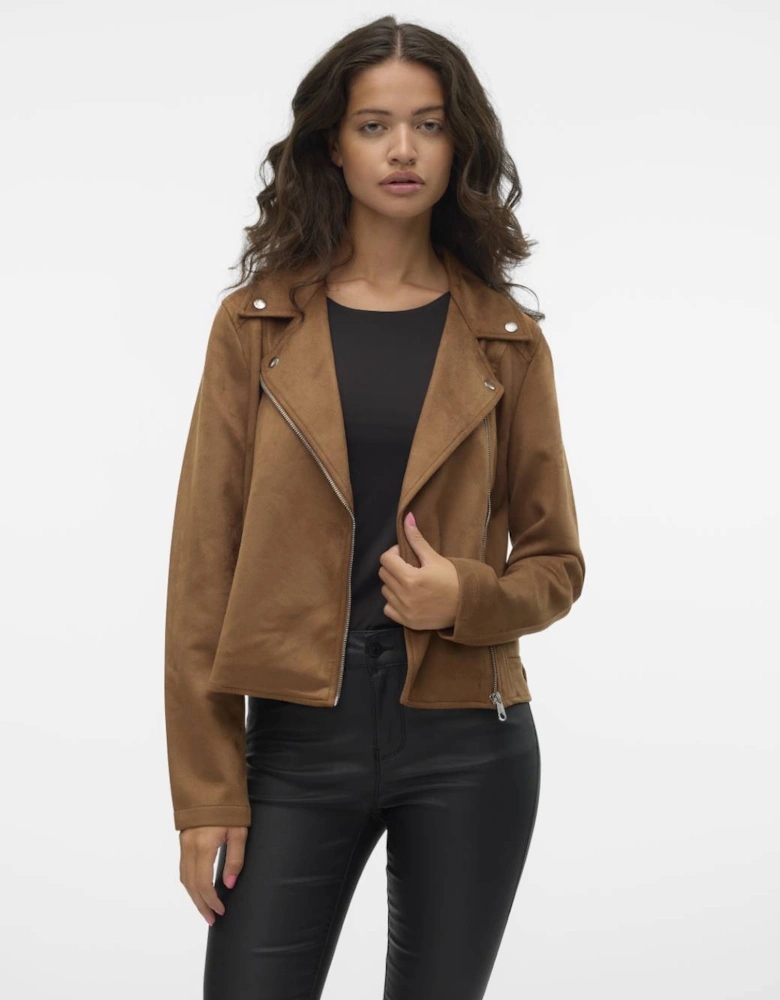 Jose Short Jacket Cognac