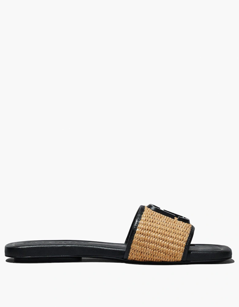The J Marc Woven Sandals - Natural