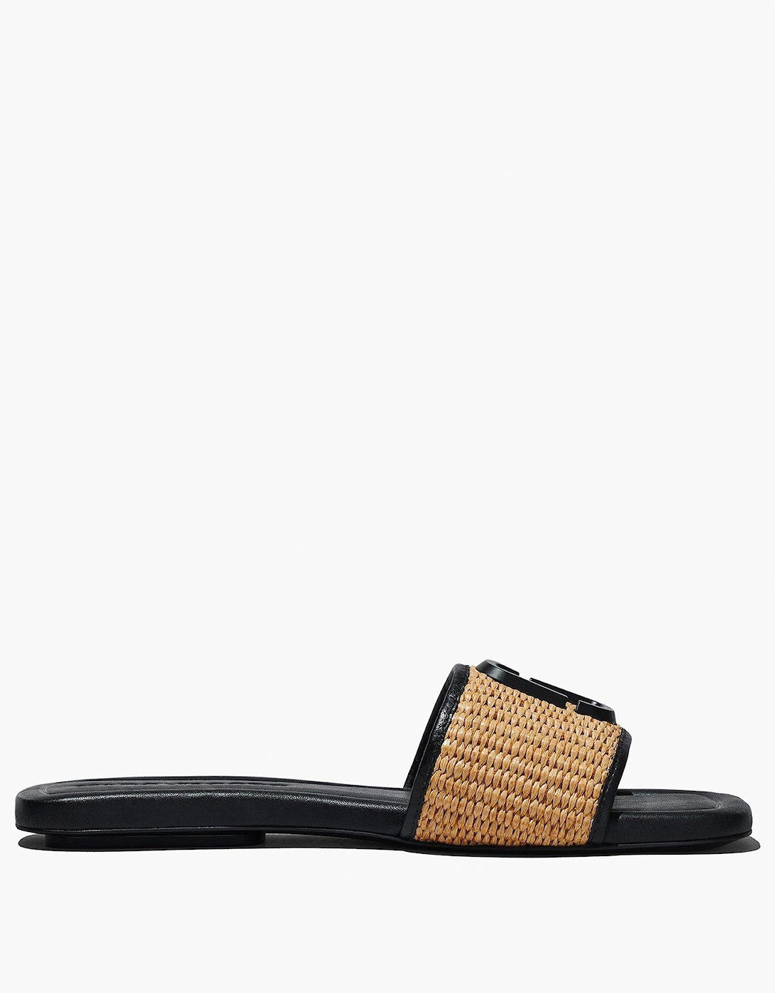 The J Marc Woven Sandals - Natural