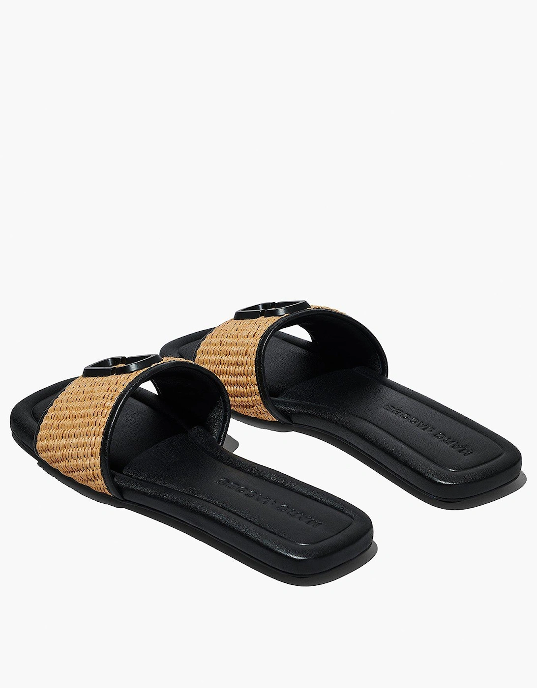 The J Marc Woven Sandals - Natural
