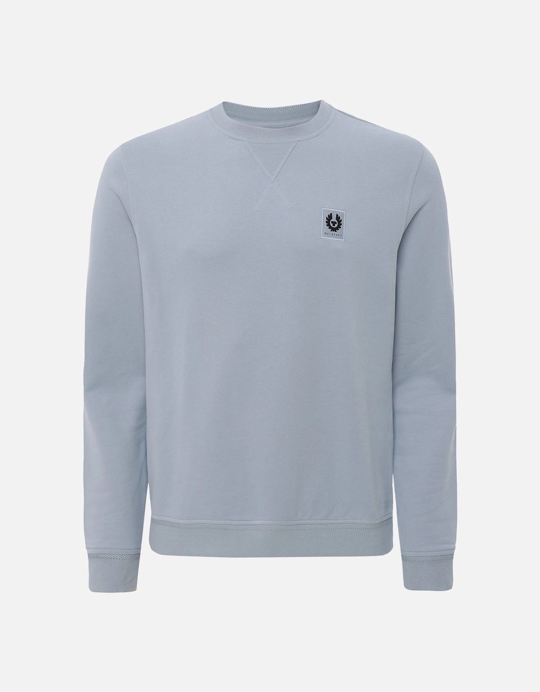 Belstaff Men's Blue Crew Neck Sweatshirt - : 38 Medium