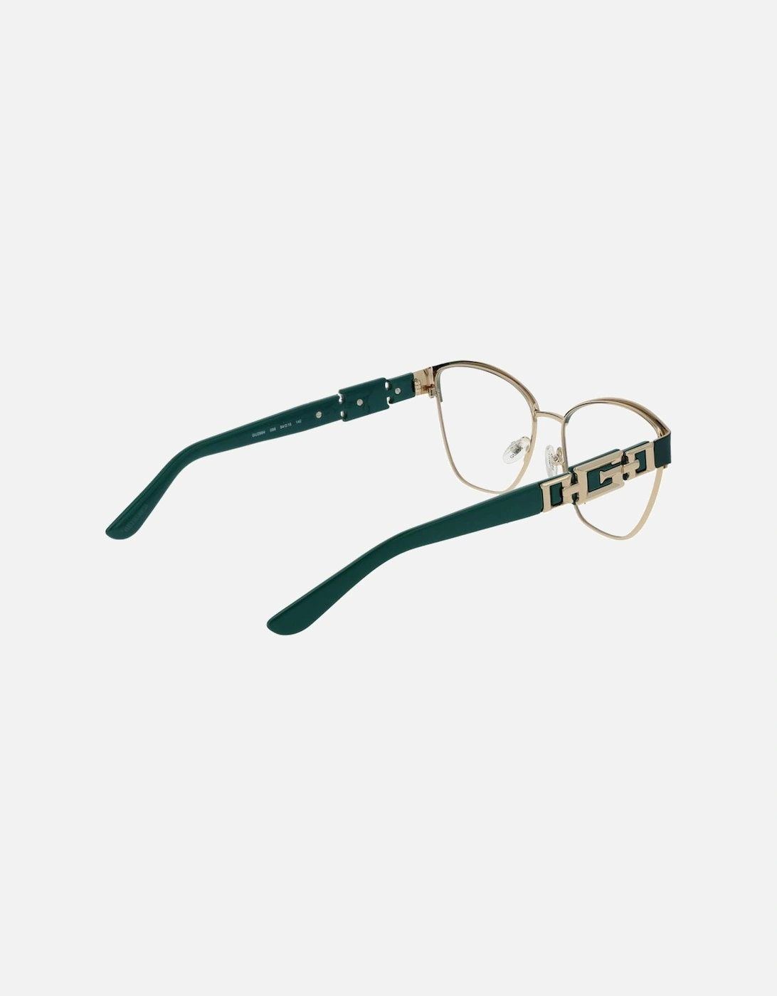 Butterfly Metal Full-Rim Sunglasses Women - Green Frames