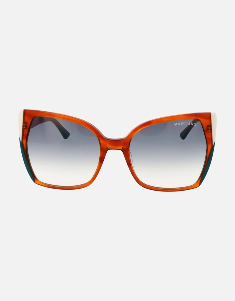 Butterfly Full-Rim Gradient Sunglasses Women - Copper