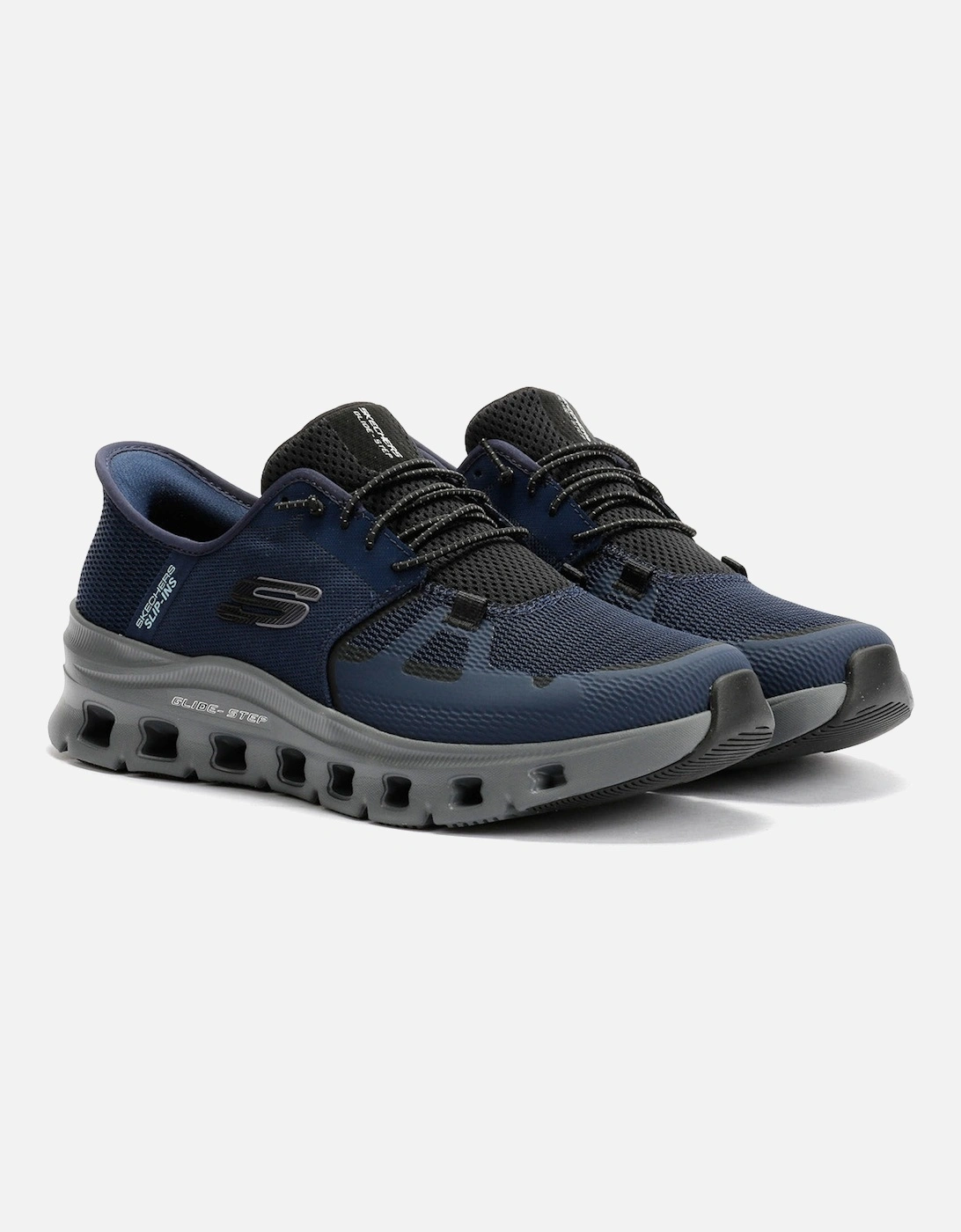 Glide-Step Pro Men's Navy Trainers, 9 of 8