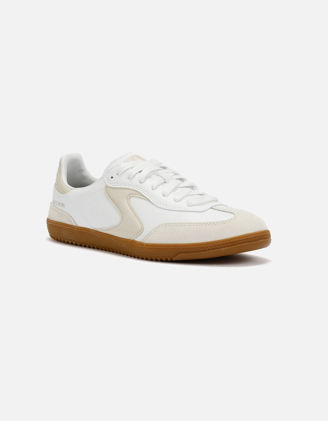 Hotshot Kickoff Leather Women's White/Natural Trainers