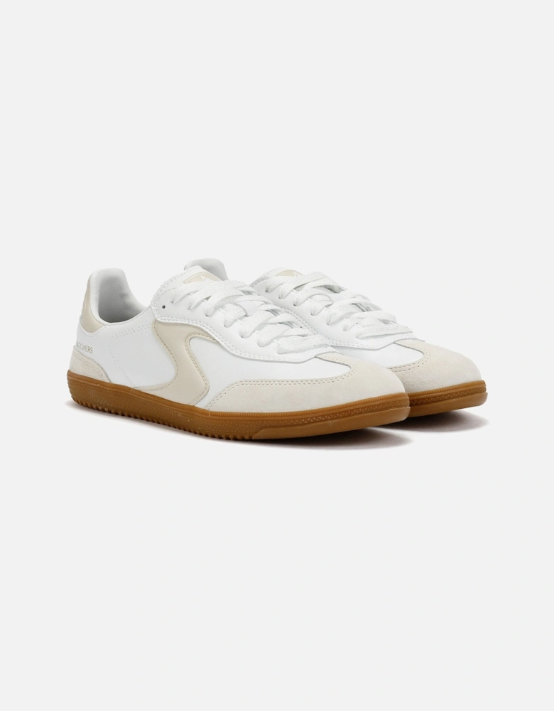 Hotshot Kickoff Leather Women's White/Natural Trainers