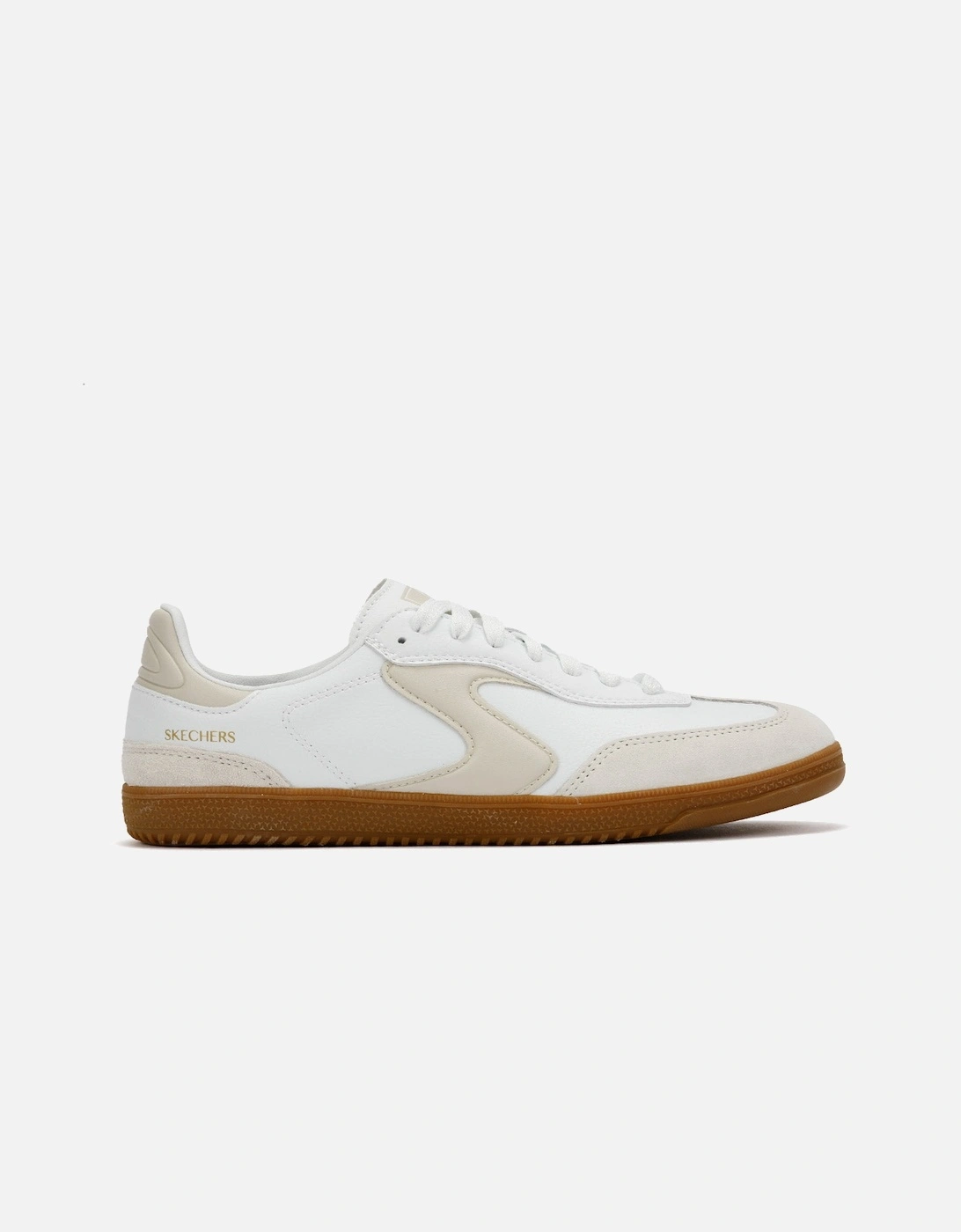 Hotshot Kickoff Leather Women's White/Natural Trainers