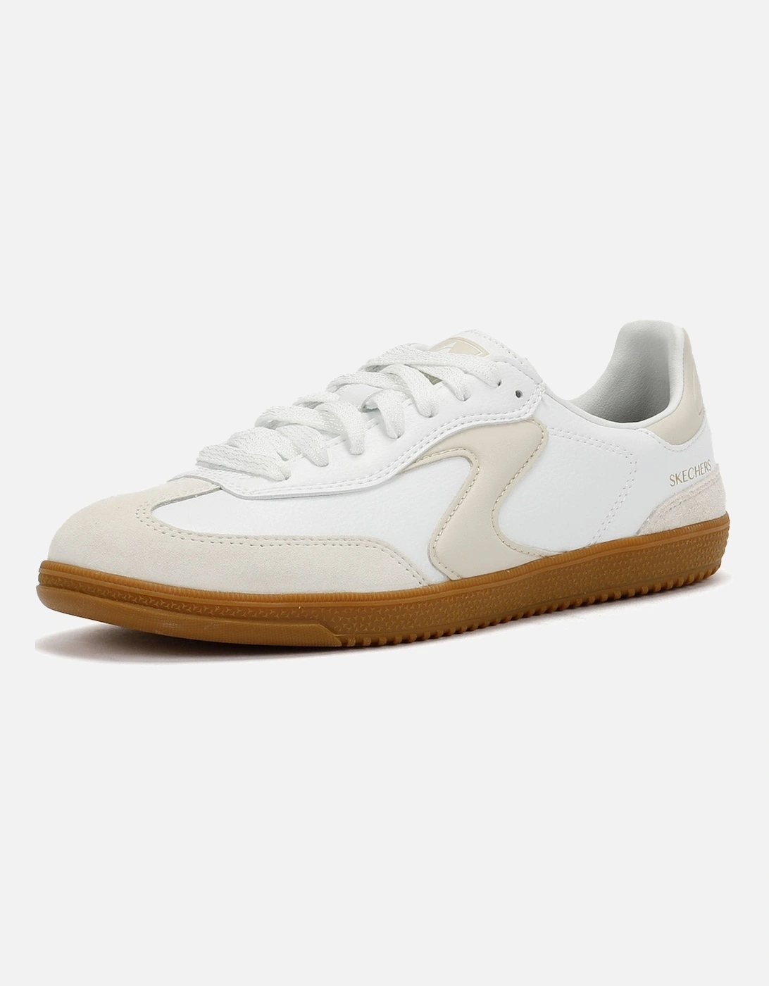 Hotshot Kickoff Leather Women's White/Natural Trainers