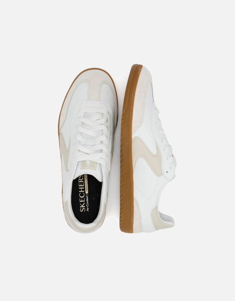 Hotshot Kickoff Leather Women's White/Natural Trainers