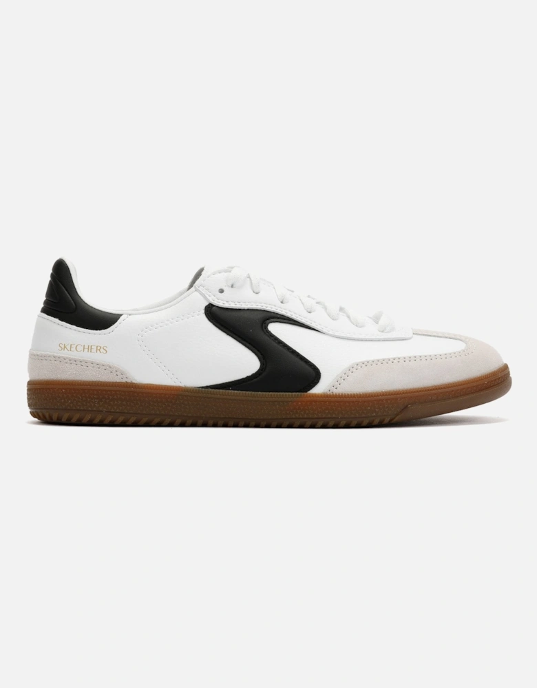 Hotshot Kickoff Leather Women's White/Black Trainers