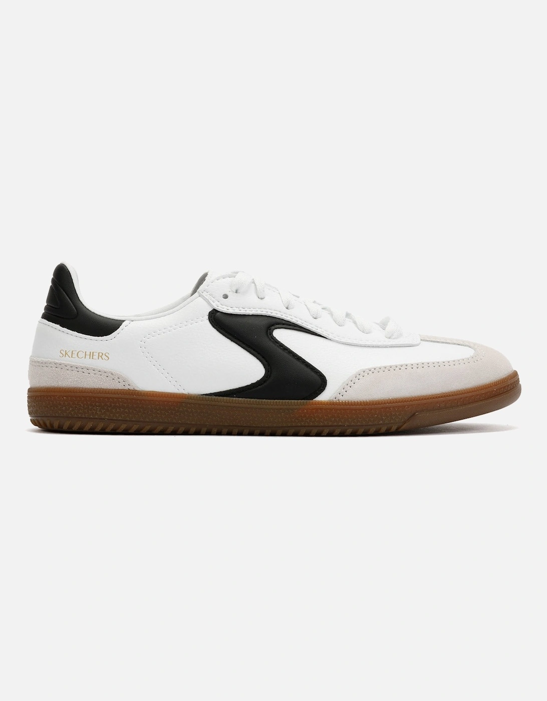 Hotshot Kickoff Leather Women's White/Black Trainers