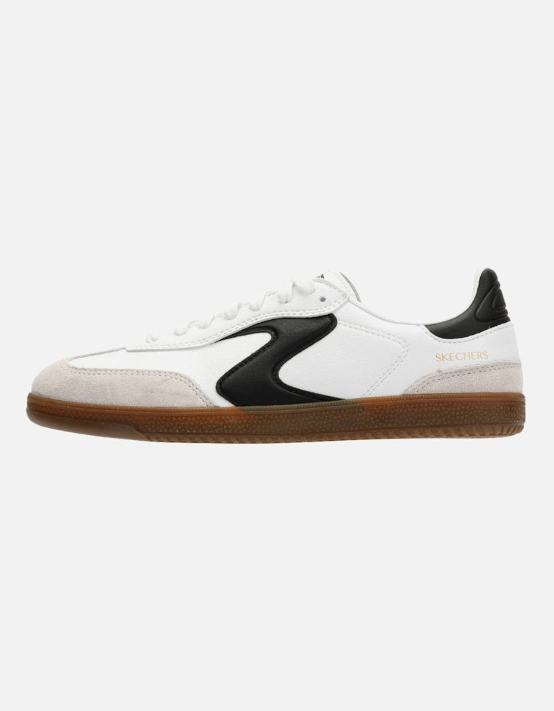 Hotshot Kickoff Leather Women's White/Black Trainers