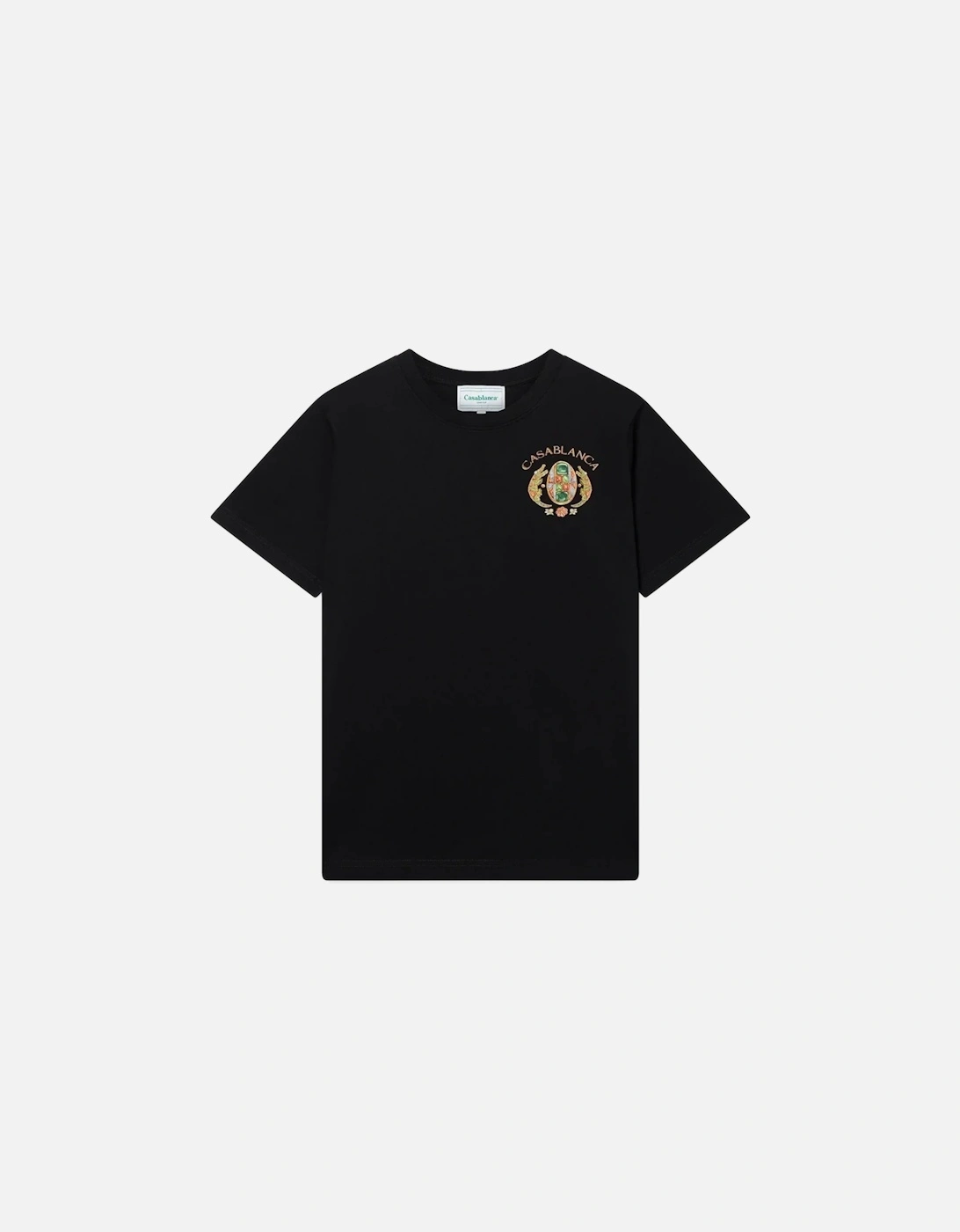 Men T ShirtS Joyaux D'Afrique Tennis Club Summer Cotton Tee Black, 7 of 6