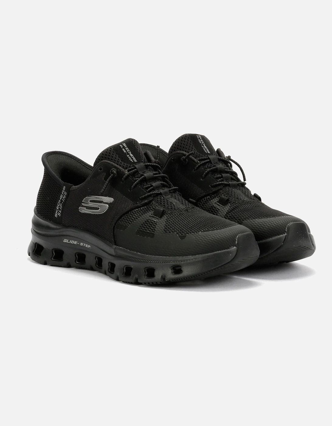 Glide-Step Pro Women's Black Trainers, 9 of 8