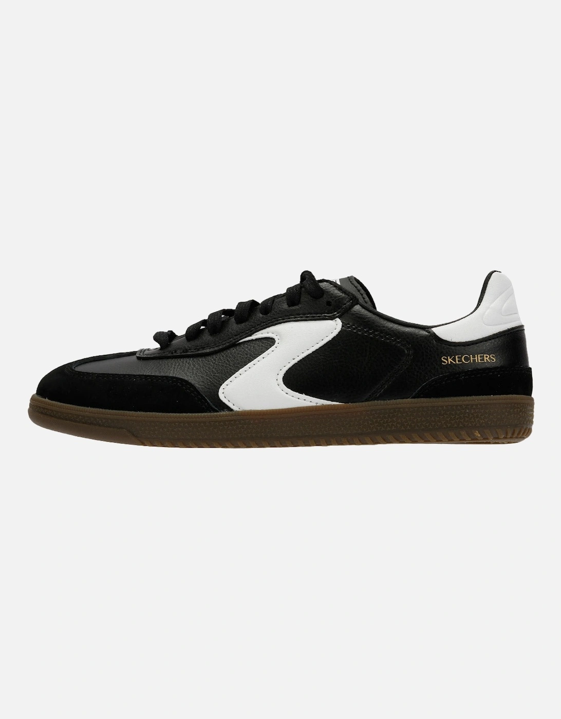 Hotshot Kickoff Leather Women's Black/White Trainers