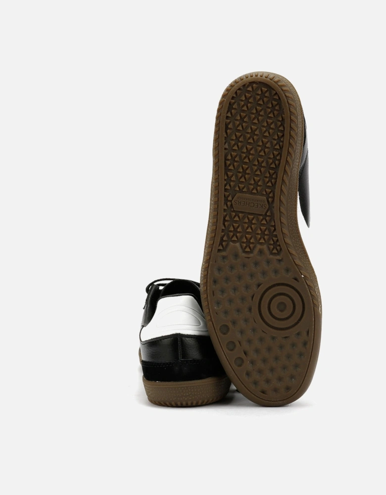 Hotshot Kickoff Leather Women's Black/White Trainers