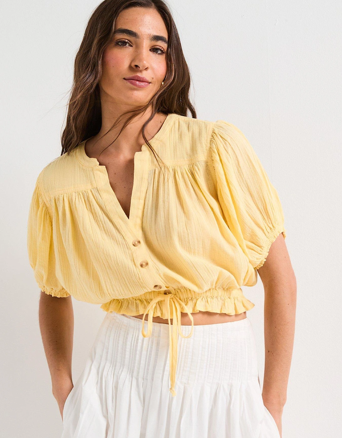 Little Cloud Blouse - Yellow, 2 of 1