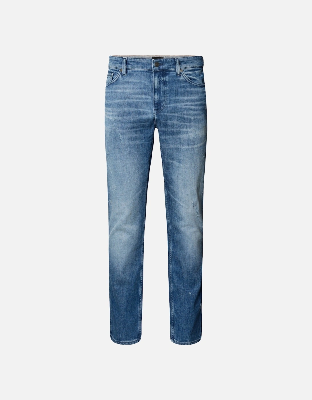 BOSS Delaware Bo Slim fit Stretch Denim Jeans Bright Blue, 5 of 4